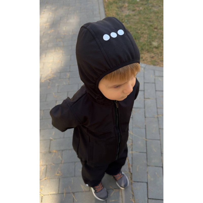 Куртка Softshell Чорний Decoza Moms KSoft110-SHh1 110 см