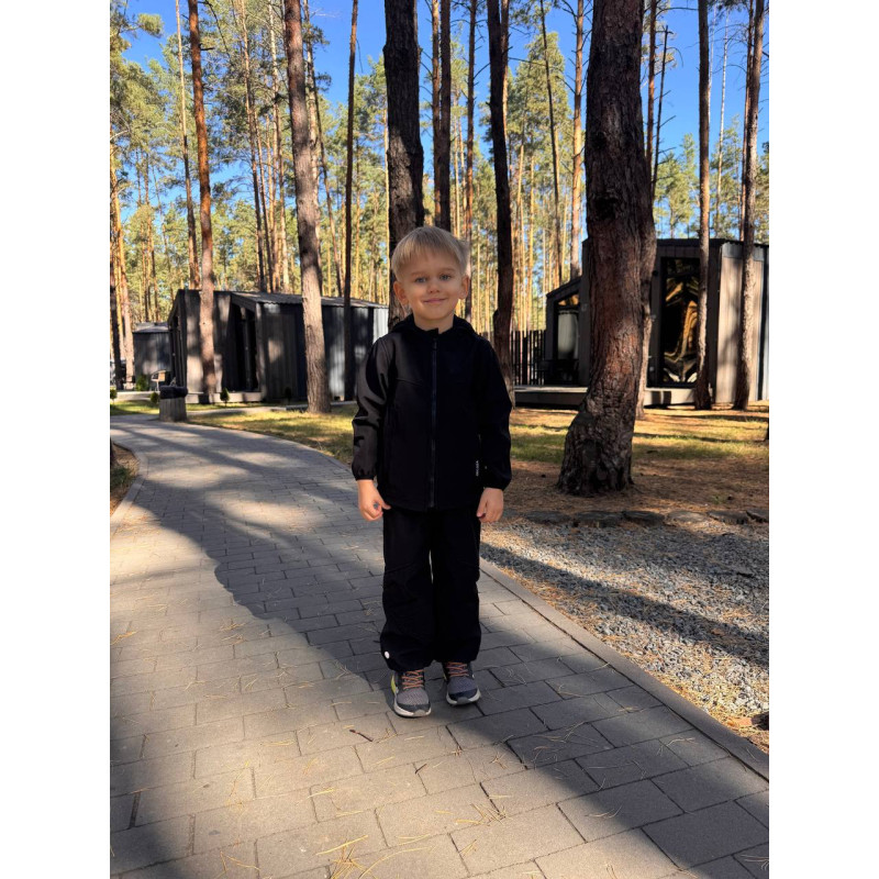 Куртка Softshell Чорний Decoza Moms KSoft116-SHh1 116 см