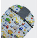 Бавовняний матрасик холофайбер Діно і техніка Decoza Moms Mats3080-S121-S015 30х80 см