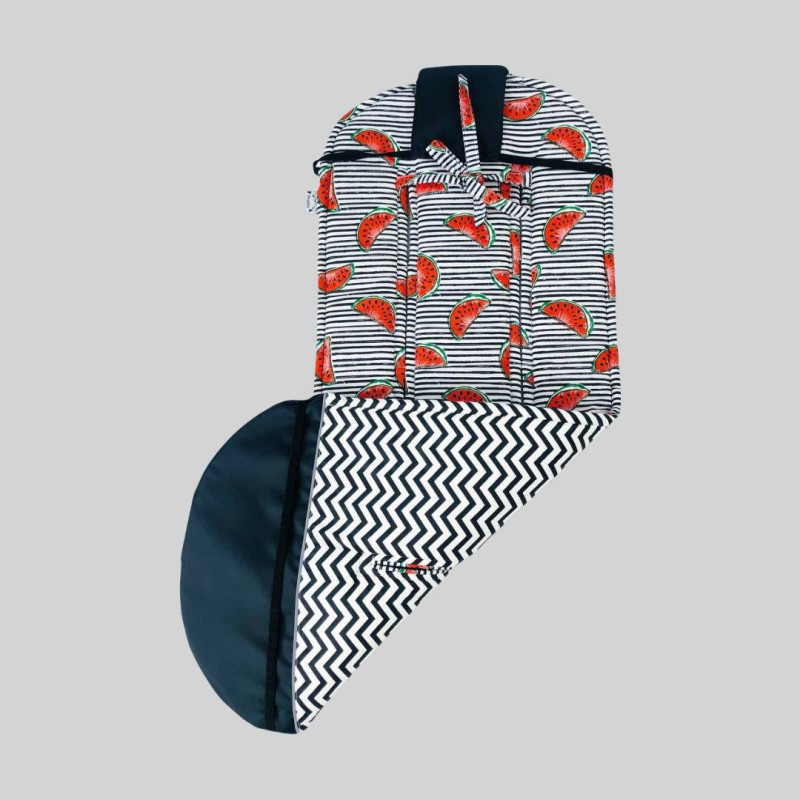 Бавовняний матрасик латекс Кавунчики Decoza Moms MatsL3585-B036-S011