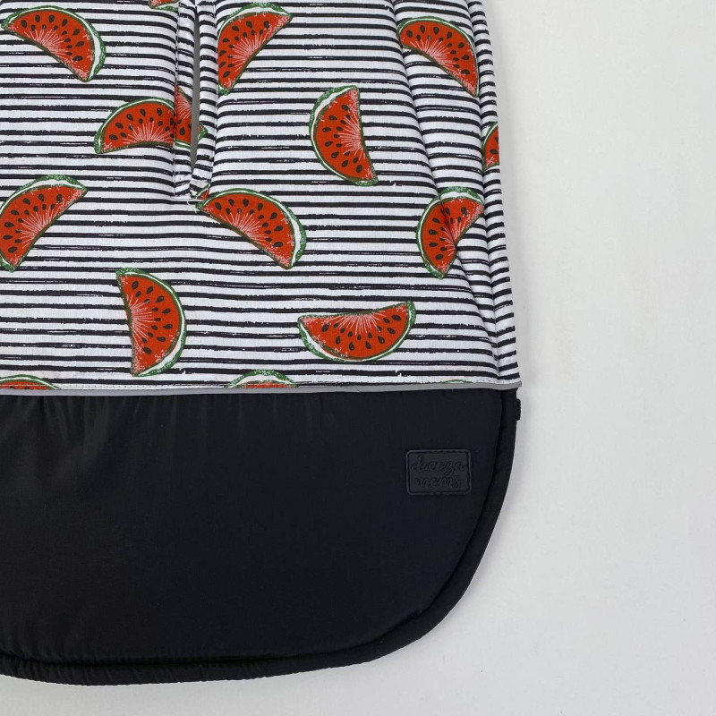Матрацик бавовняний в коляску з піною Кавунчики Decoza Moms Mtspin4085-B036-S011