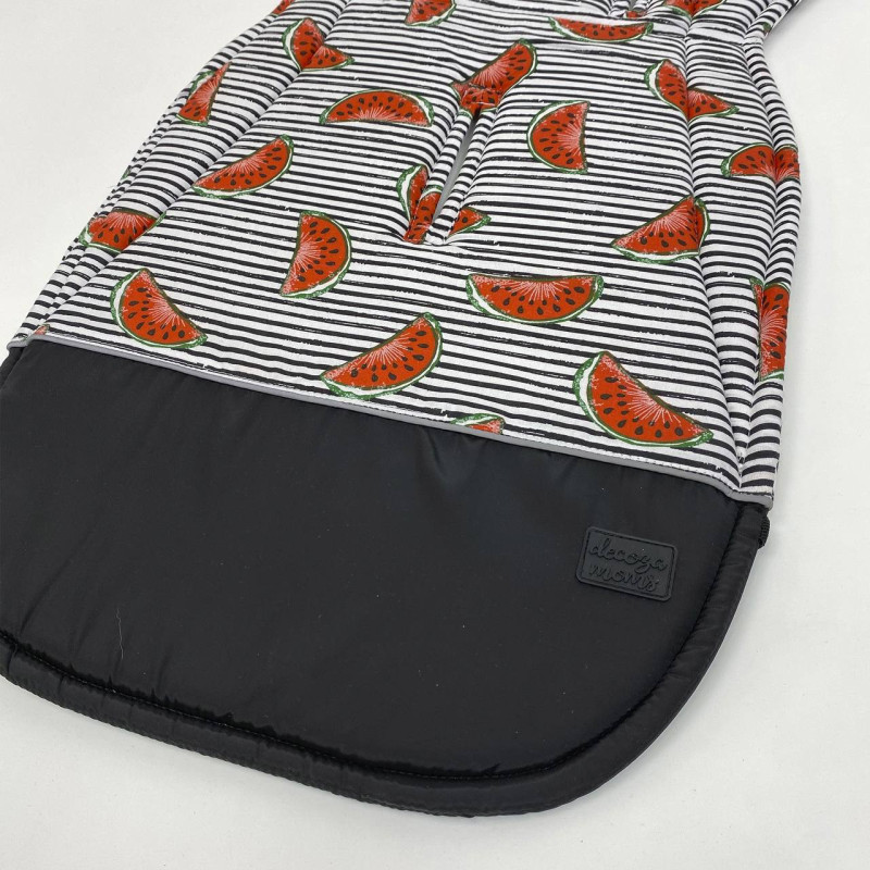 Матрацик бавовняний в коляску з піною Кавунчики Decoza Moms Mtspin4090-B036-S011