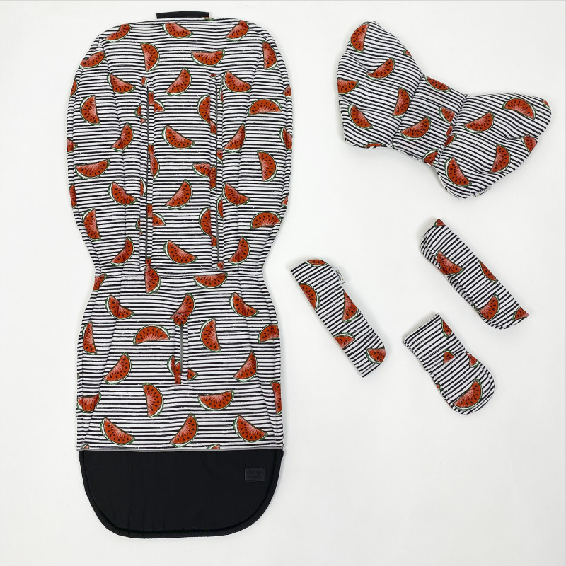 Накладки на ремені безпеки в коляску Кавунчики Decoza moms Nakladkavis-B036