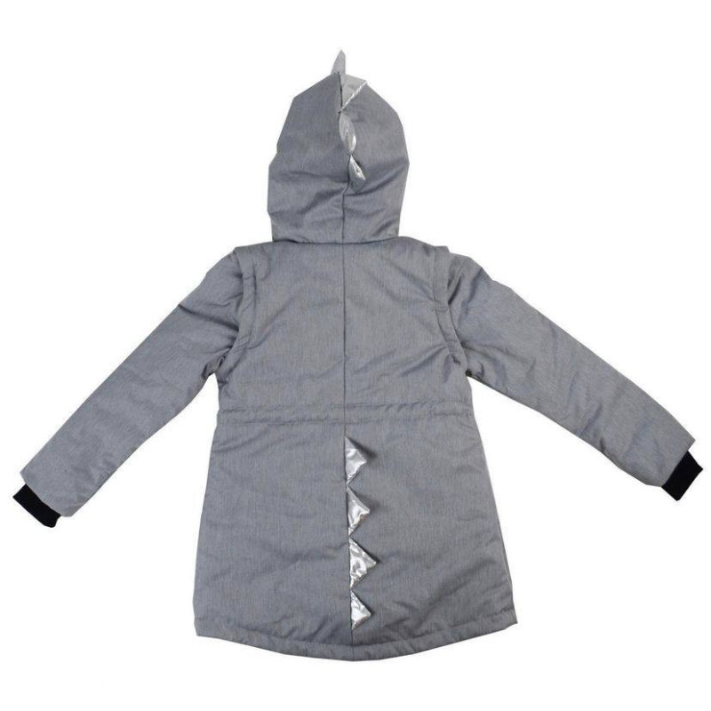 Демі парка Сіра DINO Decoza Moms parka110116-O045-pl016-SHP