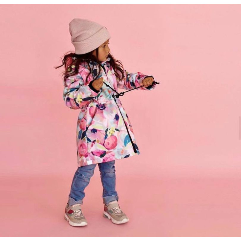 Демі парка Квіти акварельні Decoza Moms parka116122-OP007-pl016