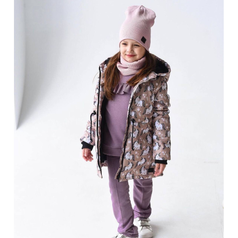Демі парка Єдиноріжки Decoza Moms parka122128-ОР064-pl016