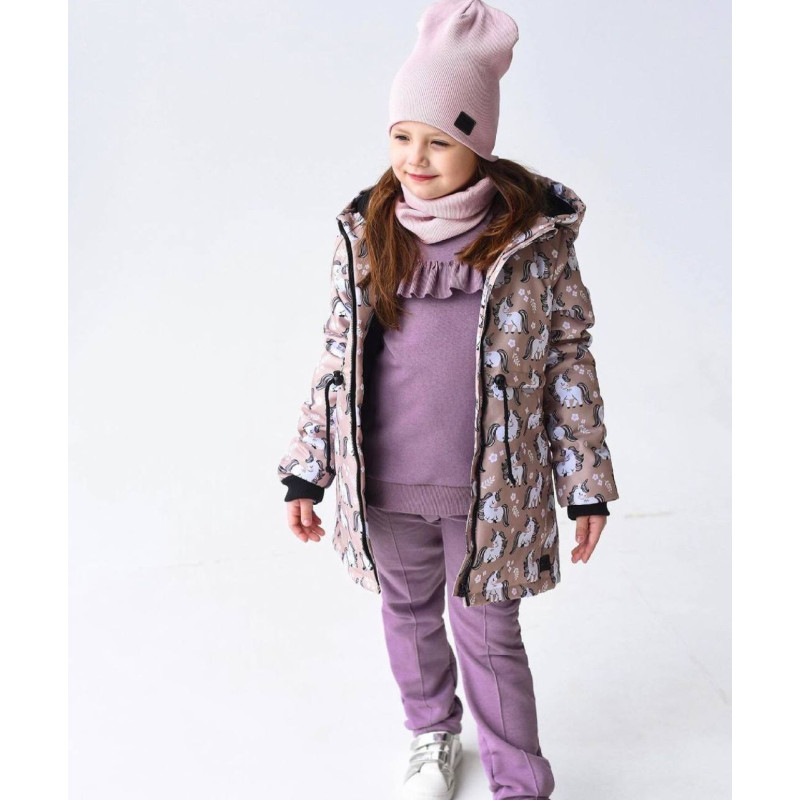 Демі парка Єдиноріжки Decoza Moms parka122128-ОР064-pl016