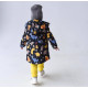 Демі парка Діно жовті Decoza Moms parka128134-OP001-pl016