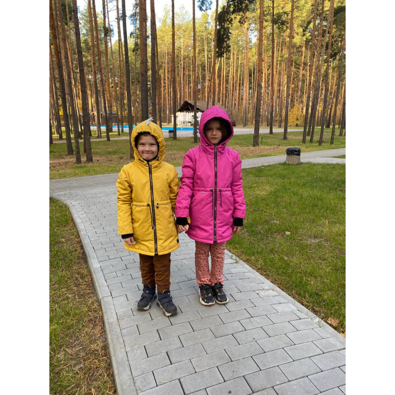 Демі парка Малина ANGEL Decoza Moms parka8086-O055-pl016-KR