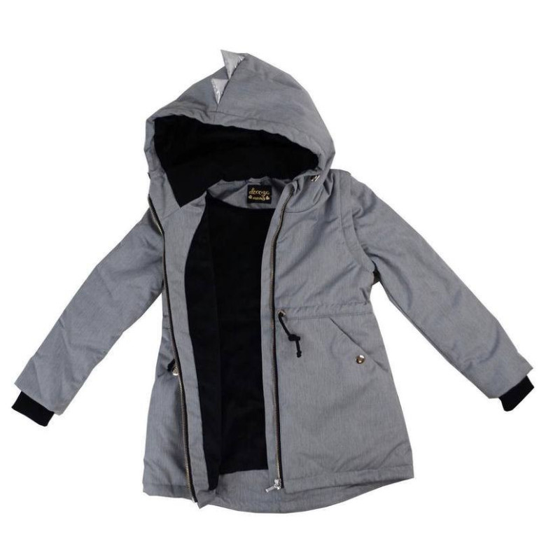 Демі парка Сіра DINO Decoza Moms parka8692-O045-pl016-SHP