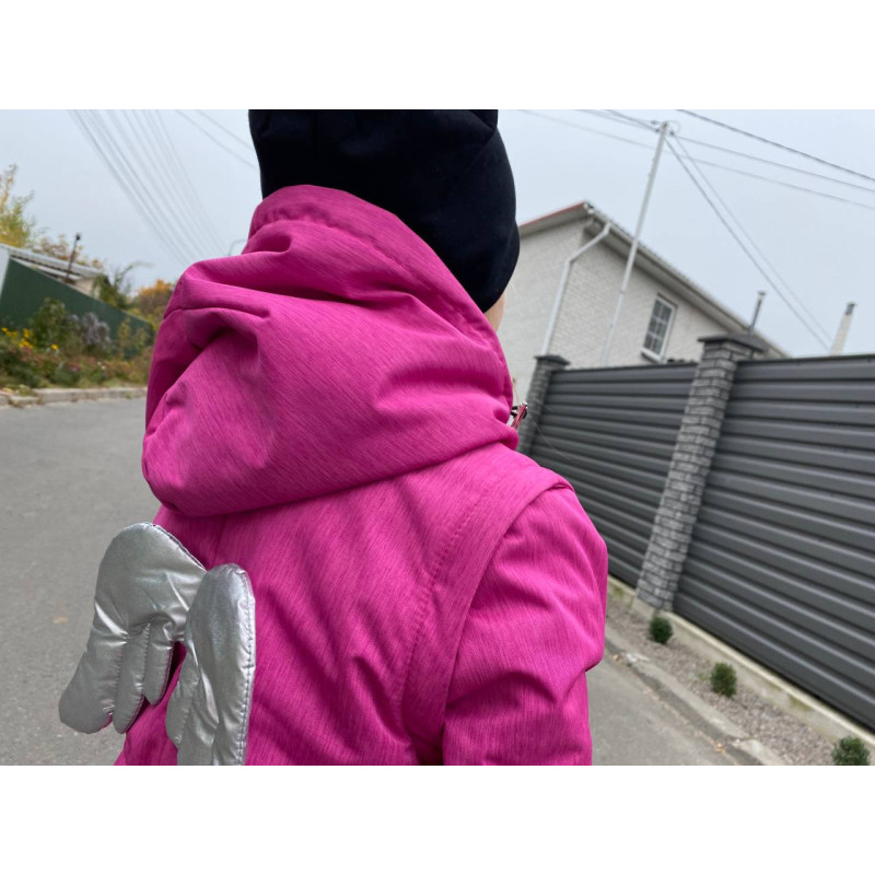 Демі парка Малина ANGEL Decoza Moms parka8692-O055-pl016-KR