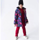 Демі парка Діно рожеві Decoza Moms parka8692-OP015-pl016 Демі парка Діно рожеві Decoza Moms parka8692-OP015-pl016