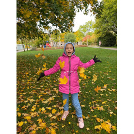 Демі парка Малина ANGEL Decoza Moms parka9298-O055-pl016-KR