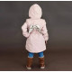 Демі парка пудра PALE ROSE ANGEL Decoza Moms parka98104-O057-pl016KR