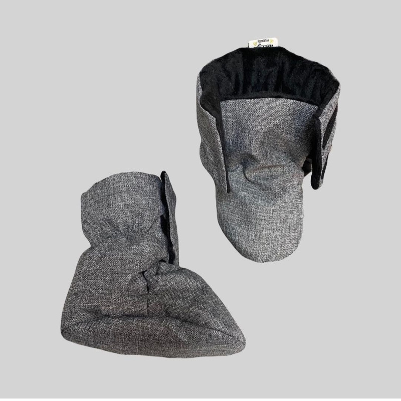 Зимові пінетки Темно-сірий меланж Decoza Moms pinetki15-OP100-pl016
