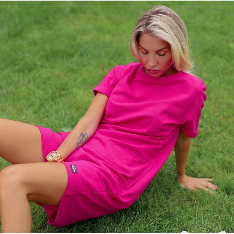 Жіноче літнє плаття футболка Малина Decoza moms PLFxxl-LAK01 L-XXL