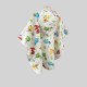 Пончо дитяче Діно кольорові Decoza Moms Poncho-MS020