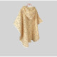 Пончо дитяче Зайки на бежевому Decoza Moms poncho-MS027