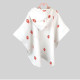Пончо дитяче Полунички Decoza Moms poncho-MS029