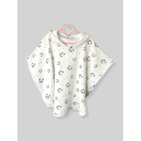 Пончо дитяче Пандочки Decoza Moms poncho-ms033