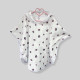 Пончо муслінове дитяче Рожеві плямки Decoza Moms poncho-ms040