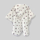 Пончо муслінове дитяче Рожеві плямки Decoza Moms poncho-ms040