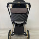 Сумка на візок Темно коричнева та чорна екошкіра Decoza Moms S-K001-K005-Е-M