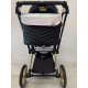 Сумка на візок Чорна та срібна екошкіра Decoza Moms S-K001-K008-Е1-М