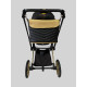 Сумка на коляску Чорна та Золота екошкіра Decoza Moms S-K001-K034-E