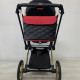 Сумка на візок Червона та чорна екошкіра Decoza Moms S-K001-K063-R