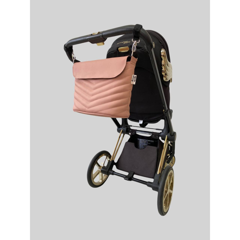 Сумка на візок Пудра екошкіра Decoza Moms S-K017-Е