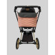 Сумка на візок Пудра і Чорна екошкіра Decoza Moms S-K017-K001-E