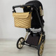 Сумка на візок Золота екошкіра Decoza Moms S-K034-E