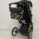 Сумка на візок Діно жовті і Чорна екошкіра Decoza Moms S-OP001-K001-Е-М