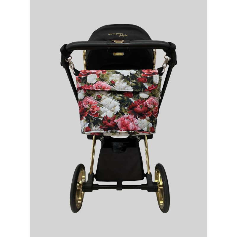 Сумка на коляску Піони Decoza Moms S-OP013-R