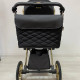 Сумка на візок велика чорний оксфорд і чорна екошкіра Decoza Moms Sb-K001-O072-R Сумка на візок велика чорний оксфорд і чорна екошкіра Decoza Moms Sb-K001-O072-R