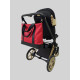 Сумка Тоут максі Червона і чорна екошкіра Decoza Moms shopNewL-K023-K001