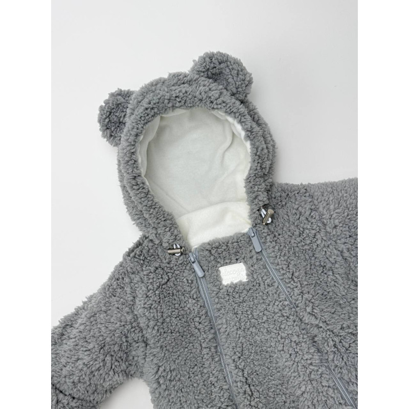 Демісезонний комбінезон Тедді сірий Decoza Moms TeddyDM69-6117-W04 68-74