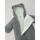 Демісезонний комбінезон Тедді сірий Decoza Moms TeddyDM69-6117-W04 68-74