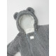 Демісезонний комбінезон Тедді сірий Decoza Moms TeddyDM69-6117-W04 68-74