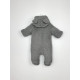 Демісезонний комбінезон Тедді сірий Decoza Moms TeddyDM69-6117-W04 68-74