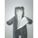 Демісезонний комбінезон Тедді сірий Decoza Moms TeddyDM912-6117-W04 74-80