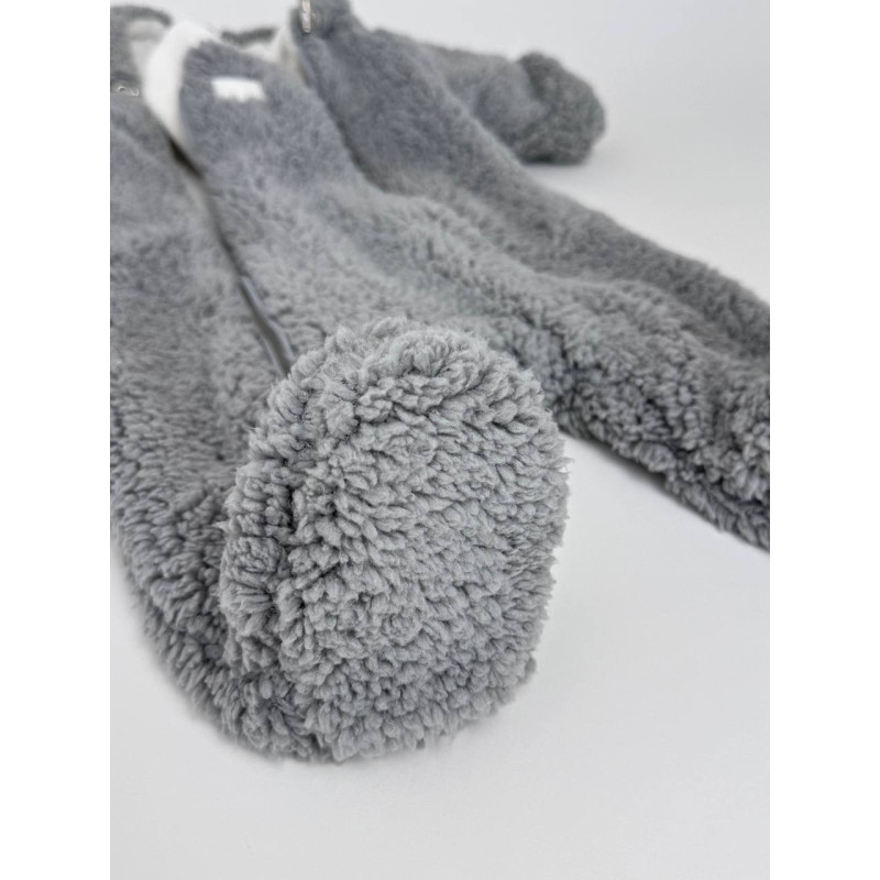 Демісезонний комбінезон Тедді сірий Decoza Moms TeddyDM912-6117-W04 74-80