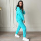 Теплий футерний костюм Ментол Decoza moms TFKs-BP016 S
