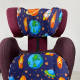 Вкладиш в автокрісло 9+ Космос і чб зигзаг великий Decoza Moms W9n-S712-В0451