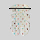 Вкладиш в автолюльку 0+ Десерти і блакитна геометрія Decoza Moms WO-S002-B141