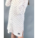 Мусліновий халатик на кнопках Зірочки Decoza moms XL110128-ms031 110-128