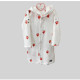 Мусліновий халатик на кнопках Полунички Decoza moms XL6874-ms029 68-74 Мусліновий халатик на кнопках Полунички Decoza moms XL6874-ms029 68-74