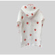 Мусліновий халатик на кнопках Полунички Decoza moms XL6874-ms029 68-74