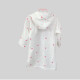 Мусліновий халатик на кнопках Сердечки Decoza moms XL7492-ms015 74-92